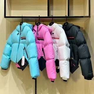 Winter hooded padded coat